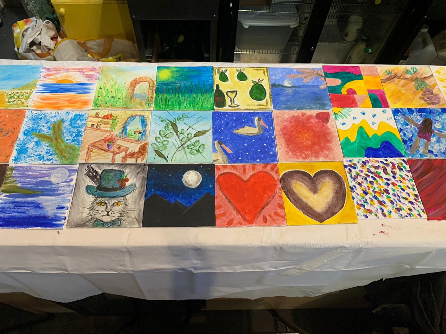 Wine Tasting & Speed Painting Friday 13th December