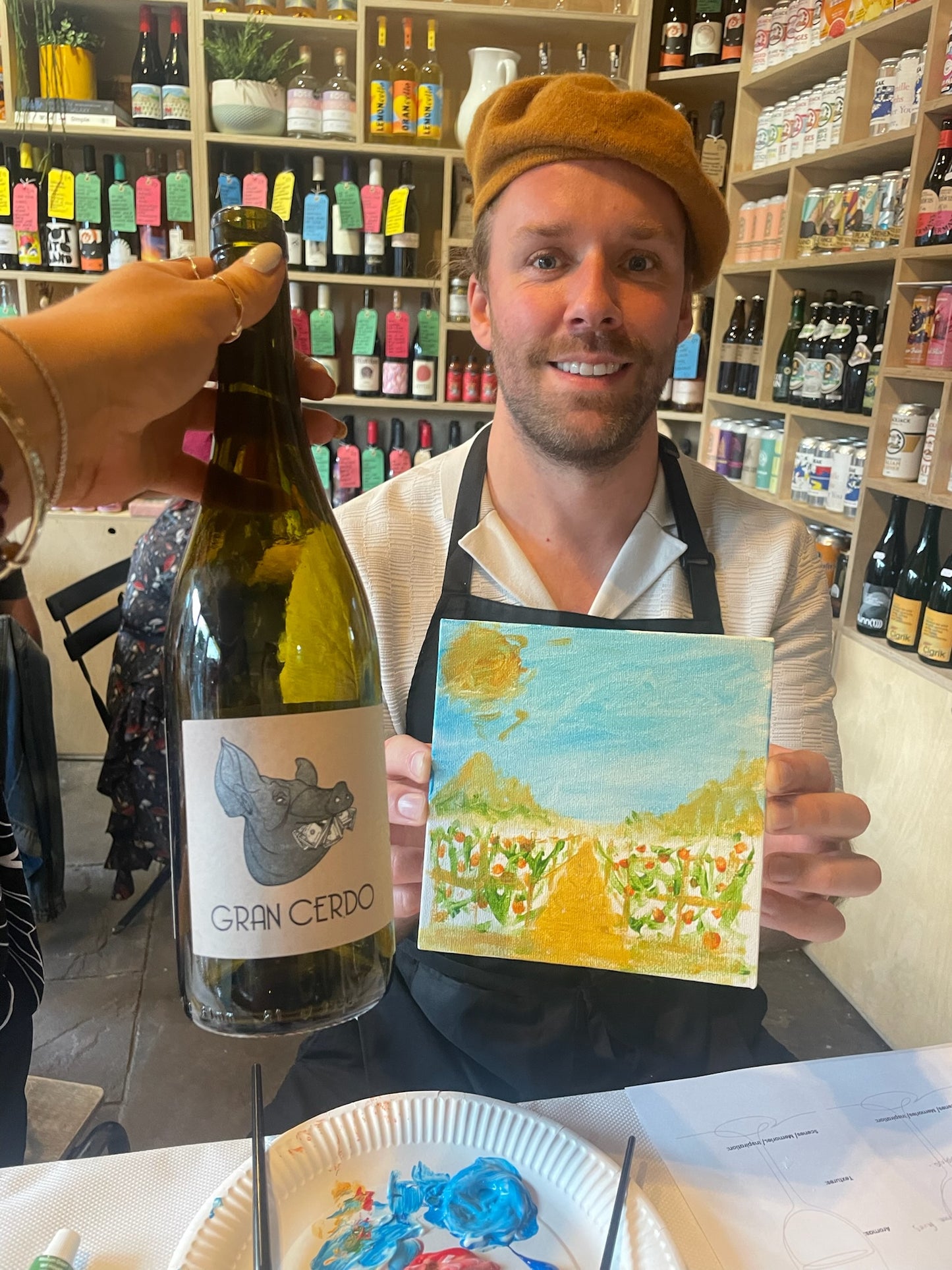 Wine Tasting & Speed Painting Friday 13th December